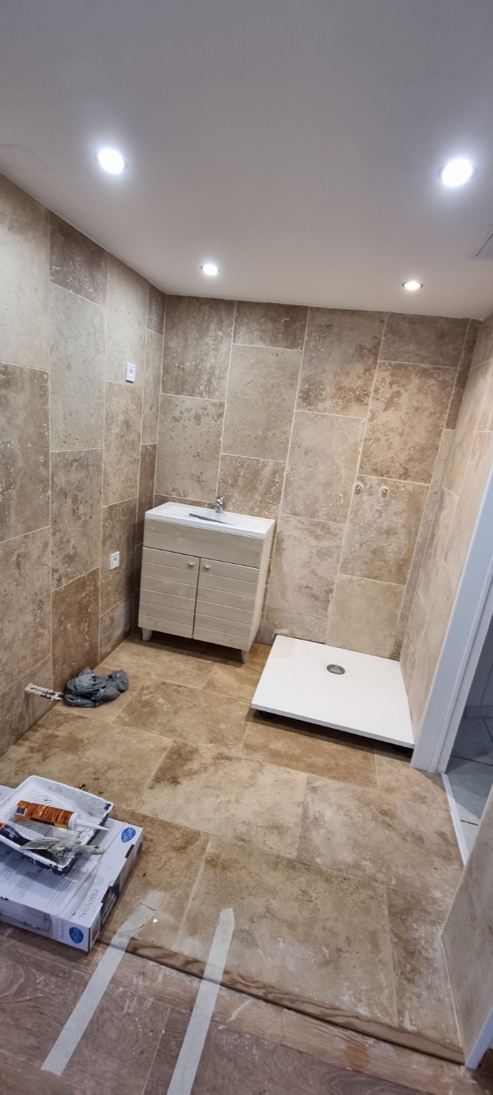 Rénovation complète d'une salle de bain